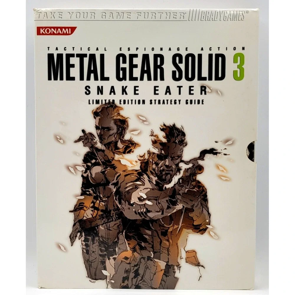 Metal Gear‎ Solid 3 Snake Eater Limited Strategy Guide PS2 Playstation 2
